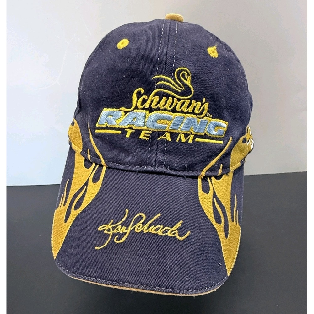 Schwan's Racing team Baseball Hat Cap 49 Ken Schrader 1st Edition Adjustable